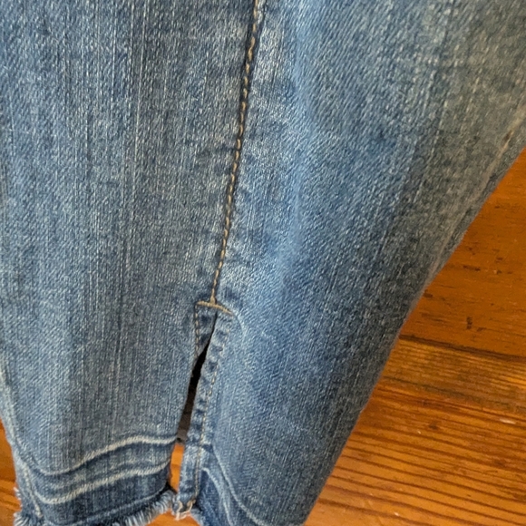 Soho Blue Skinny Jeans with Vintage Fading - Picture 9 of 12